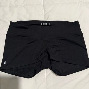 NOBULL Women's Black Athletic Performance Shorts